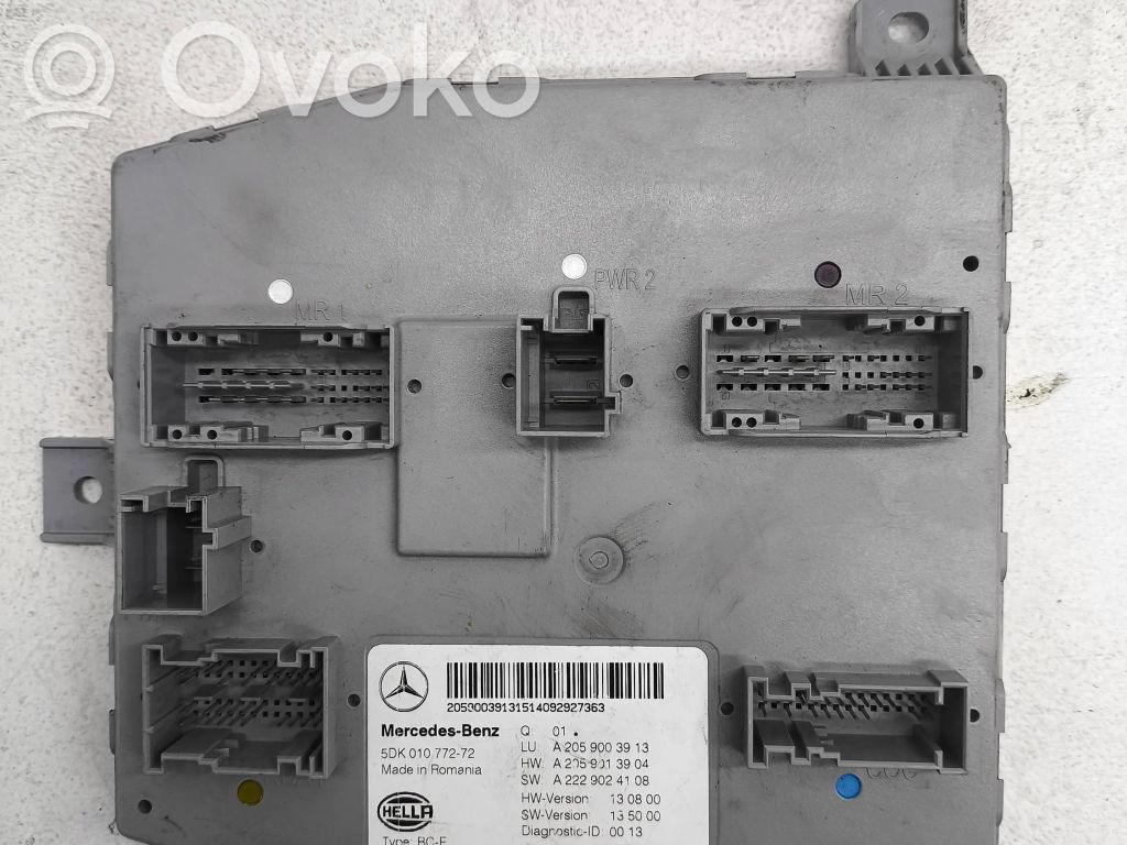 Moduł / Sterownik komfortu   A2059003913,5DK01077272,A2059013904,A2229024108