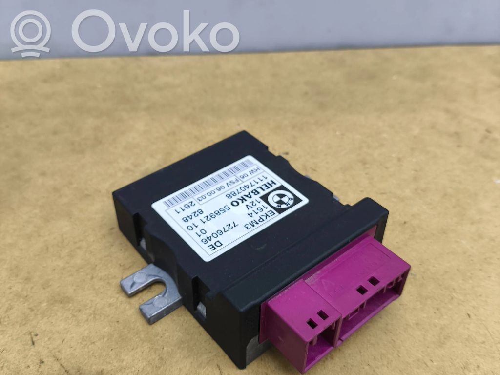BMW 3 E90 E91 Fuel injection pump control unit/module 