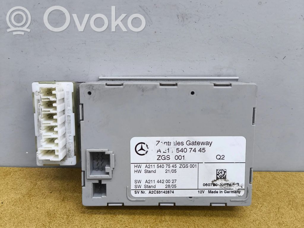 Mercedes-Benz E W211 Gateway control module 