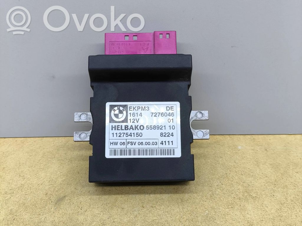 BMW 3 E90 E91 Fuel injection pump control unit/module 