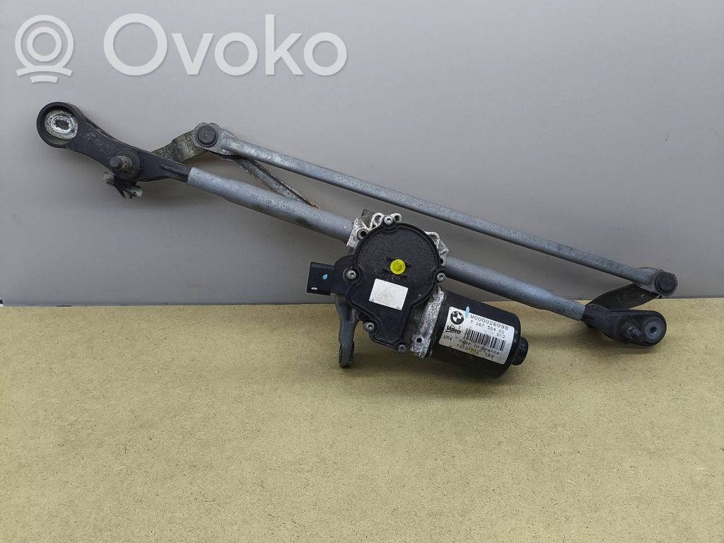 BMW 3 F30 F35 F31 Mechanizm i silniczek wycieraczek szyby przedniej / czołowej 
