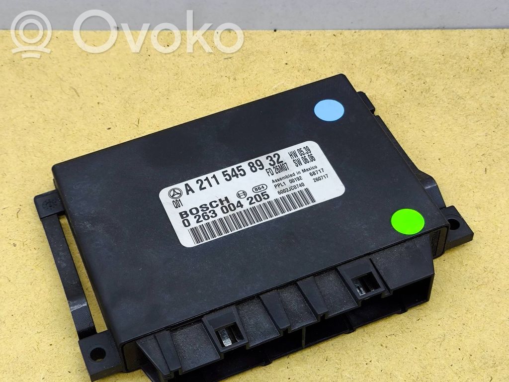Mercedes-Benz E W211 Parking PDC control unit/module 