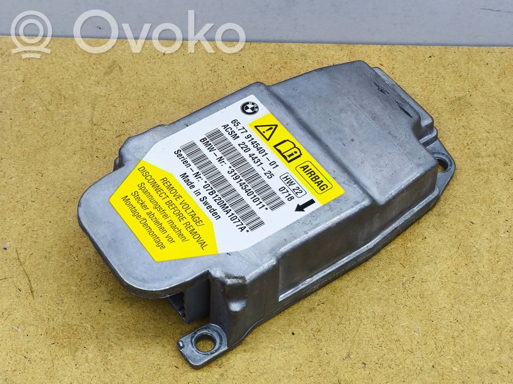 BMW 5 E60 E61 Airbag control unit/module 