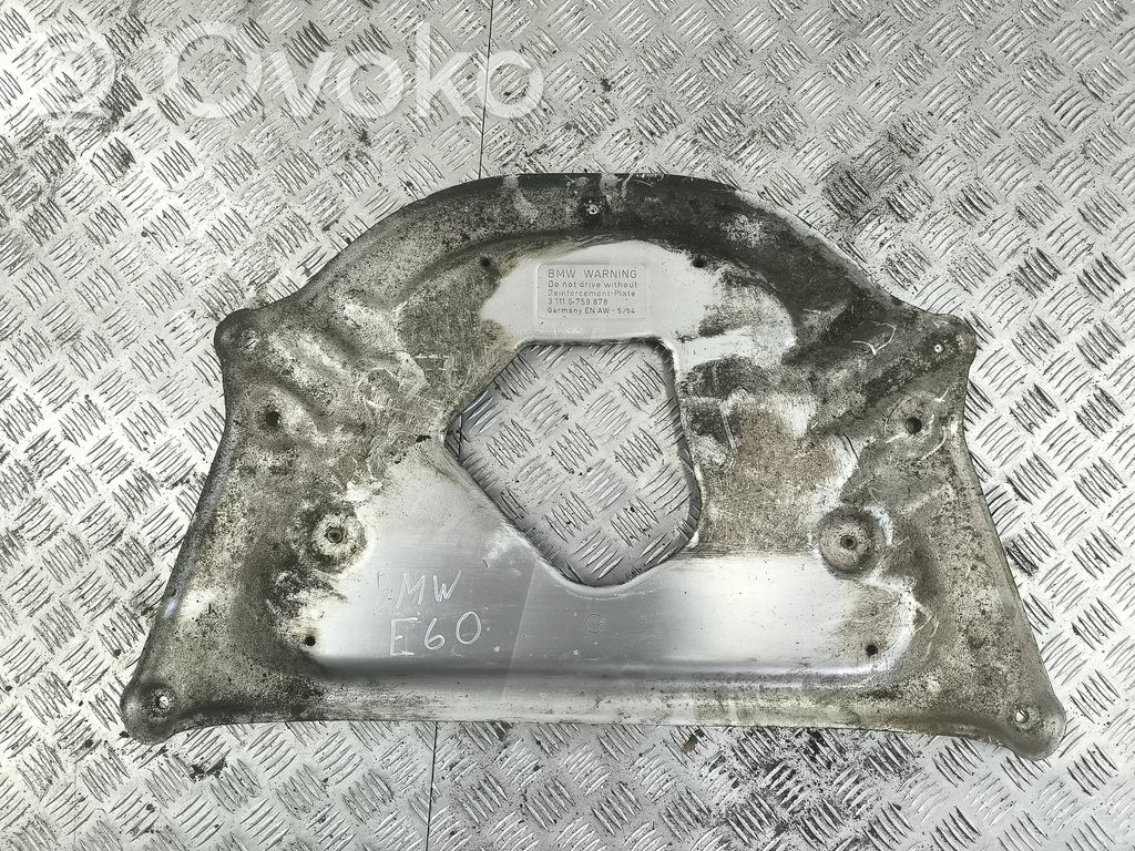 BMW 5 E60 E61 Engine splash shield/under tray 