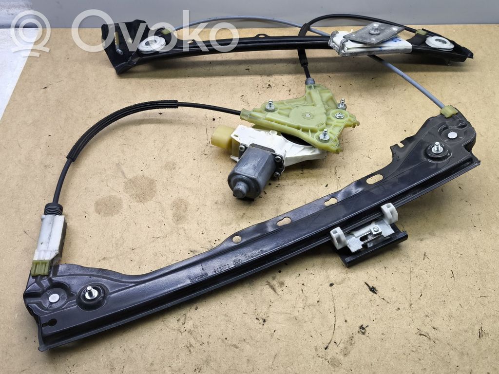 BMW 3 E92 E93 Front door window regulator with motor 