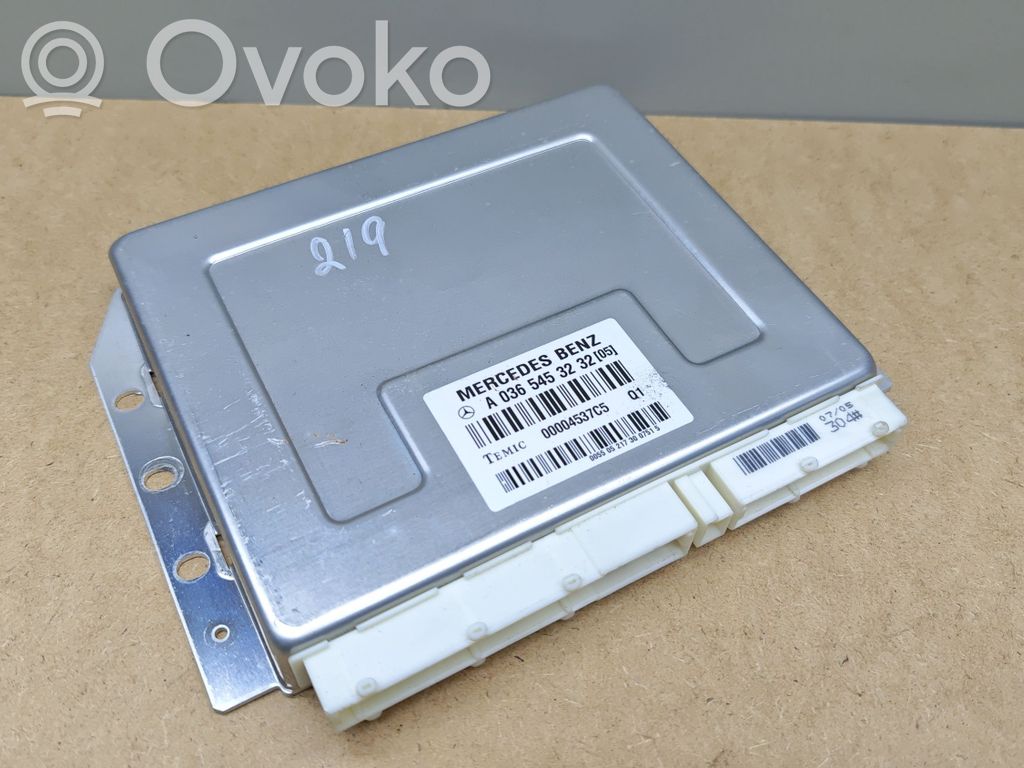 Mercedes-Benz CLS C219 Module de commande suspension 
