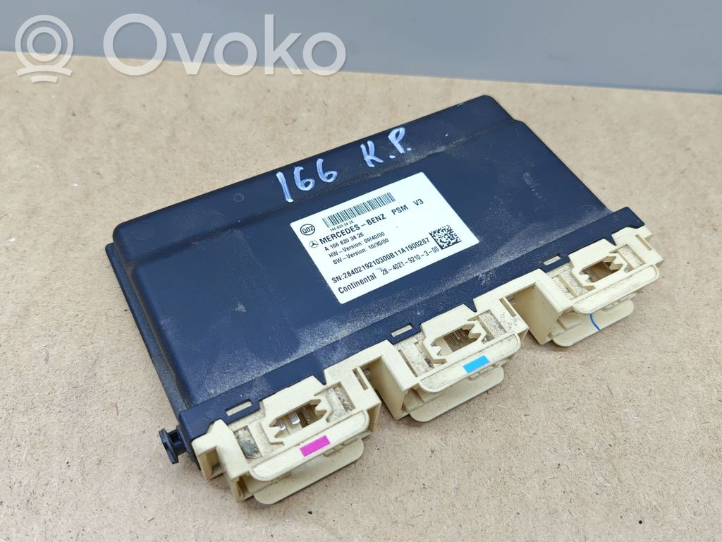 A1668203426 Mercedes-Benz ML W166 Module de commande de siège, 25,00 ...