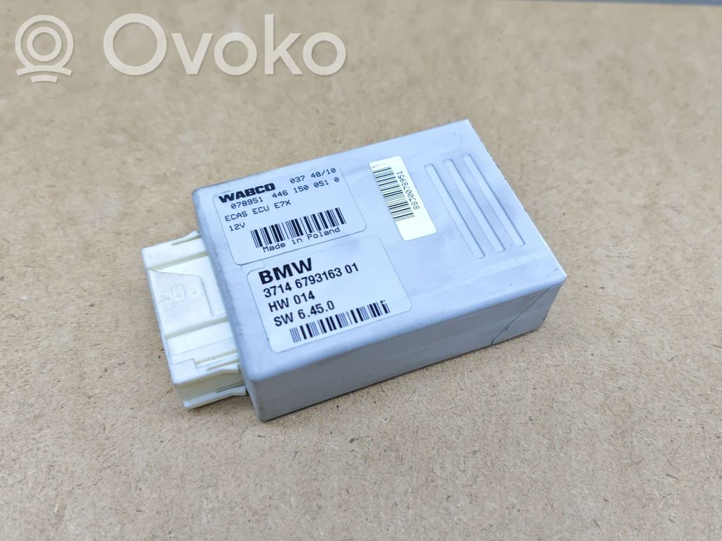 BMW X5 E70 Air suspension control unit module (rear) 