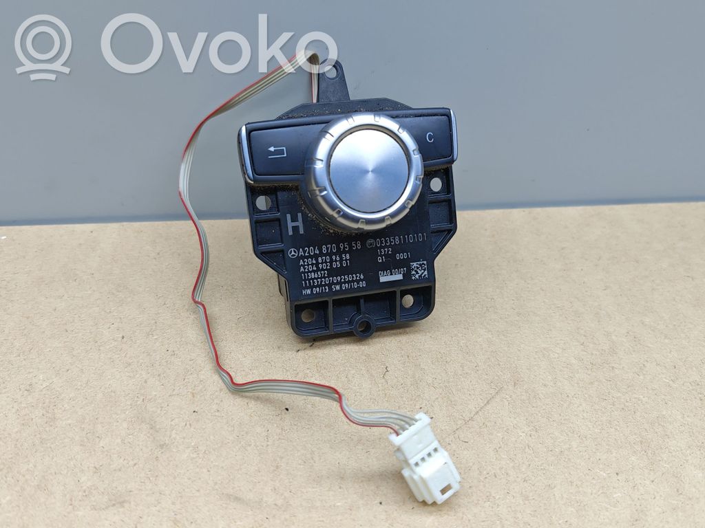 Mercedes-Benz C W204 Interruptor de control multifunción 