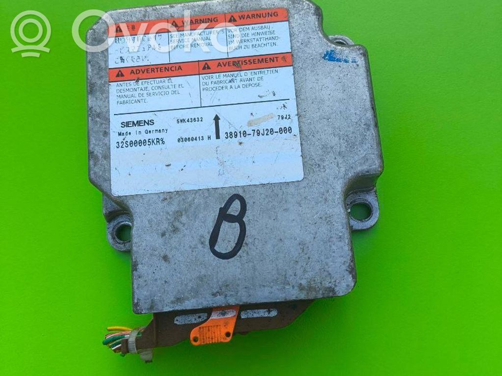 Sterownik / Moduł Airbag   3891079J20000,5WK43632,03060413H,32S00005KRK