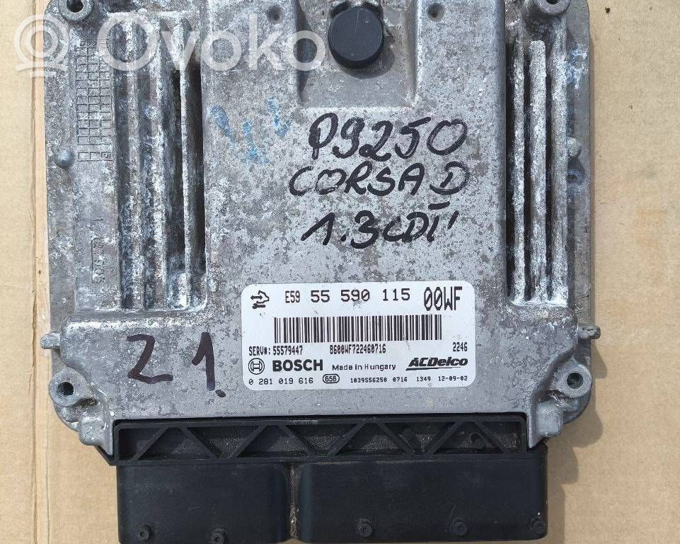 Opel Corsa D Motorsteuergerät/-modul 