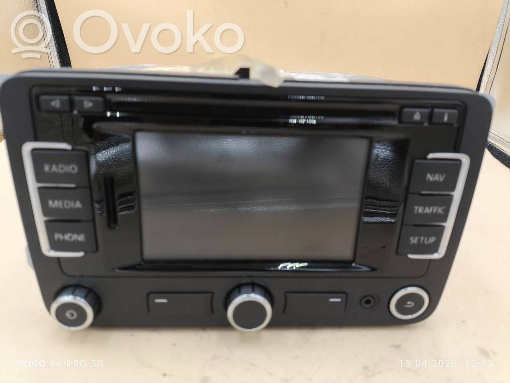 Seat Leon (1P) Panel / Radioodtwarzacz CD/DVD/GPS 