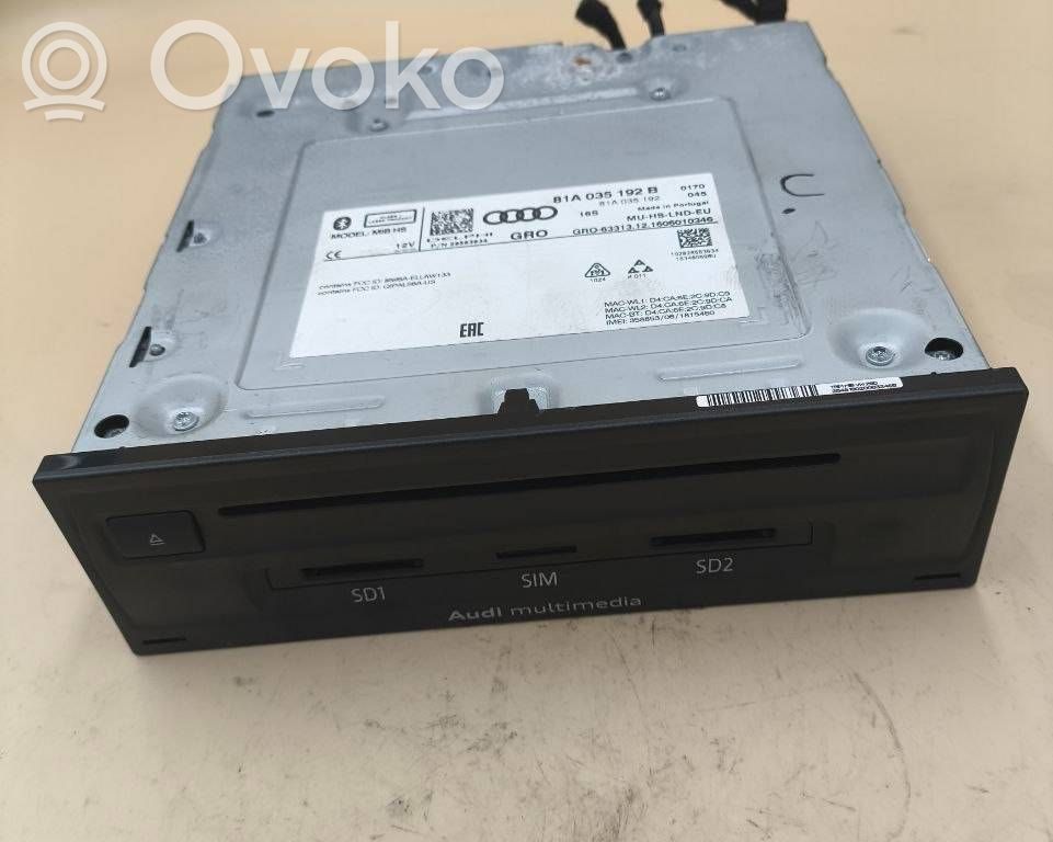 Audi A3 S3 8V Navigacijos (GPS) valdymo blokas 