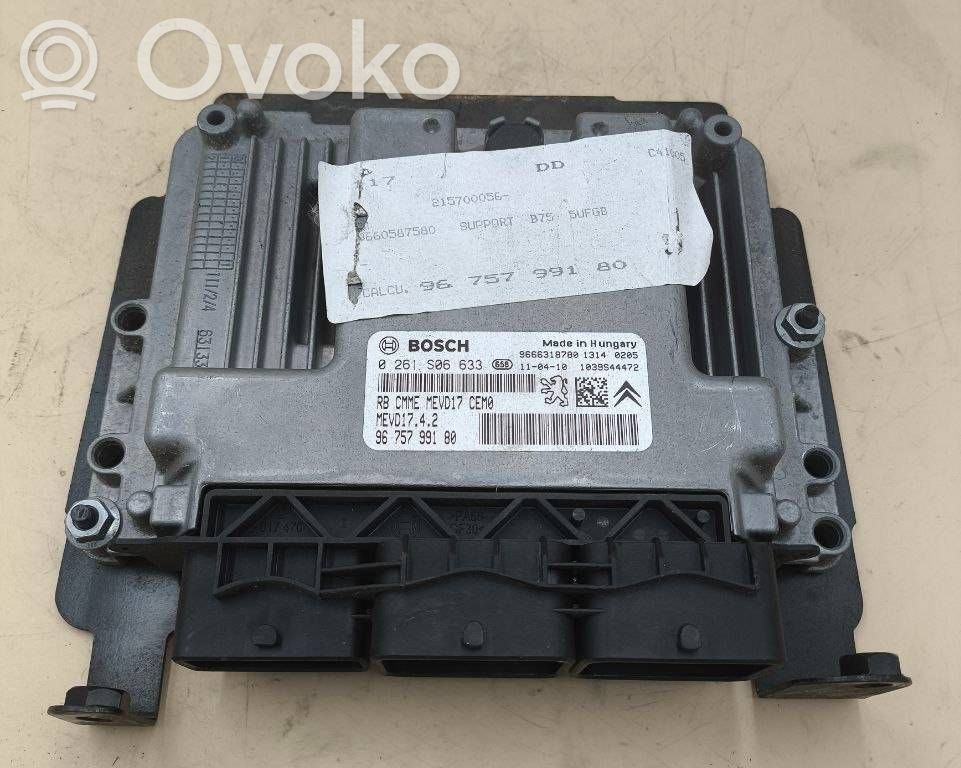 Citroen DS4 Engine control unit/module 