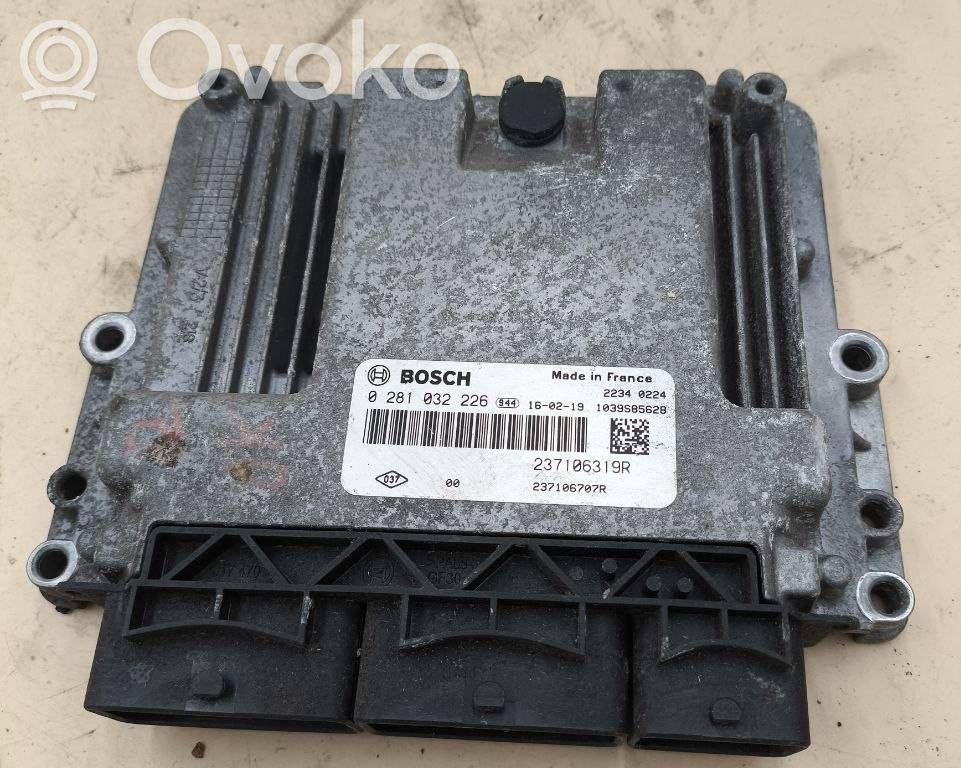 Engine control unit/module   0281032226,237106707R,237106319R