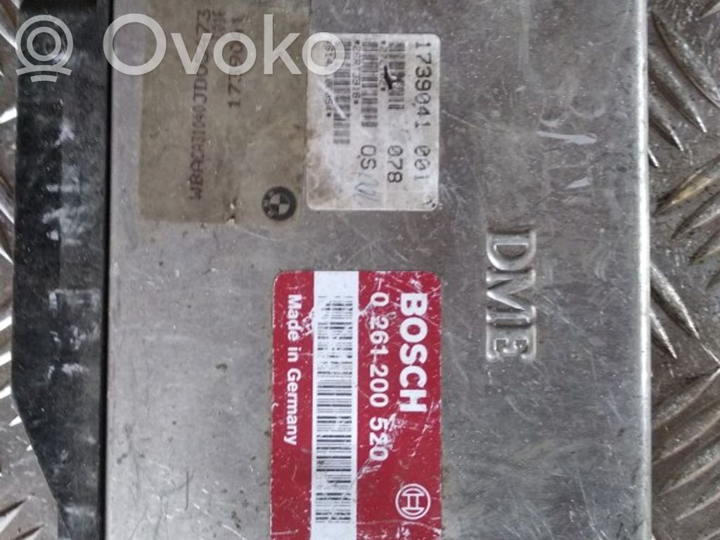 Dzinēja vadības bloks   0261200520,WBACA31040JD05473,1739041