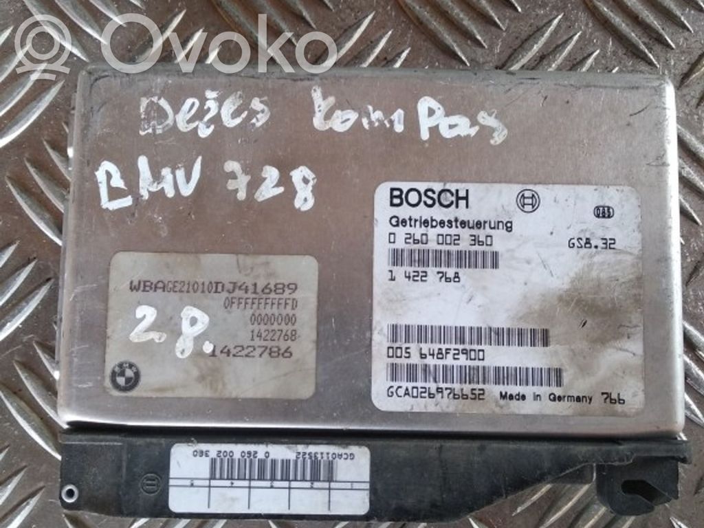Gearbox control unit/module   0260002360,1422768,005648F2900,GCA026976652