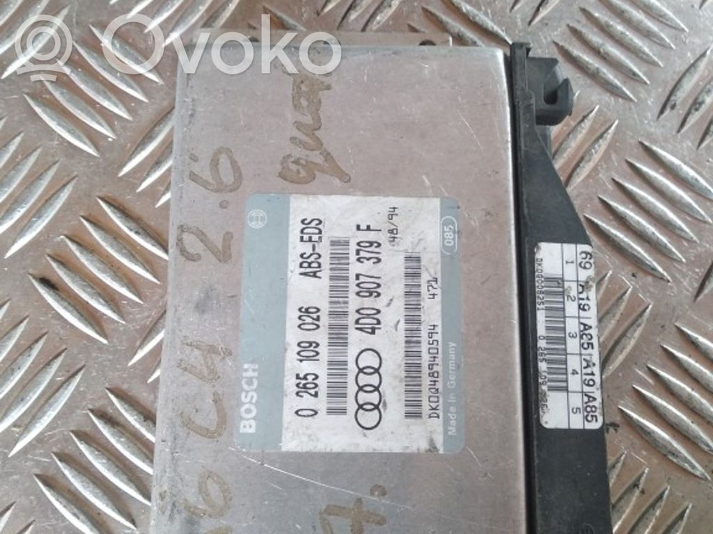 Unidad de control/módulo del ABS   0265109026,4D0907379F,DK0Q48940594471