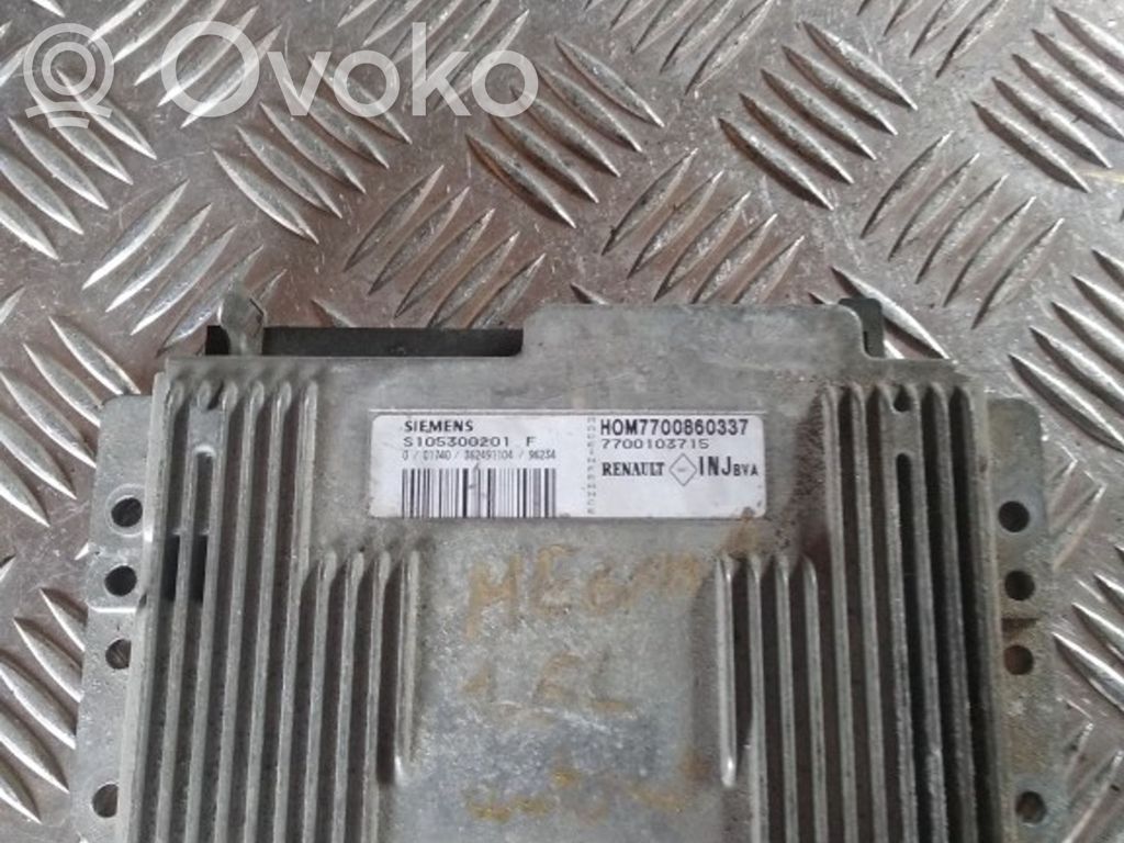 Renault Megane I Engine control unit/module 