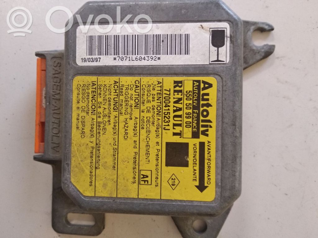 Airbag control unit/module   550509900