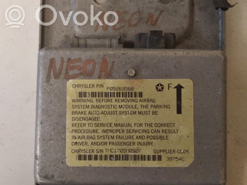 Chrysler Neon I Airbag control unit/module 