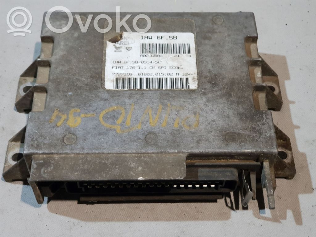 Fiat Punto (176) Engine control unit/module 