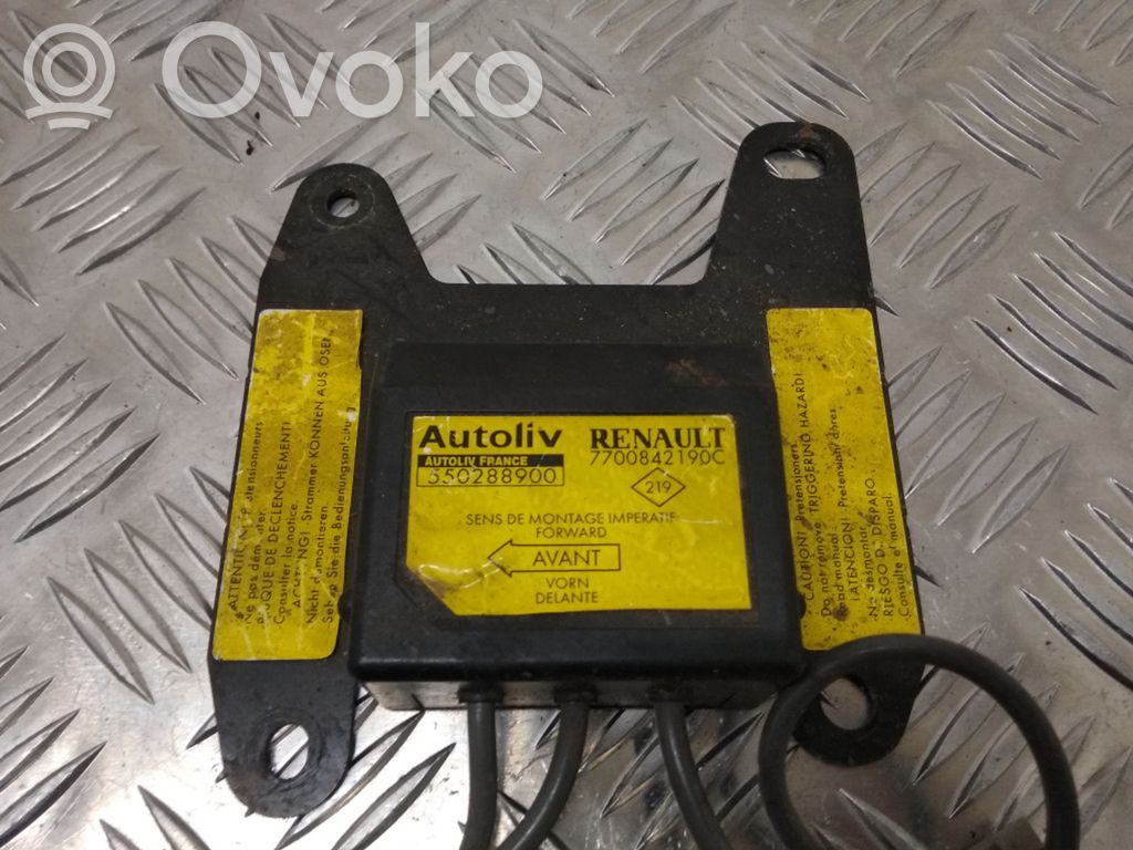 Airbag control unit/module   550288900,7700842190C