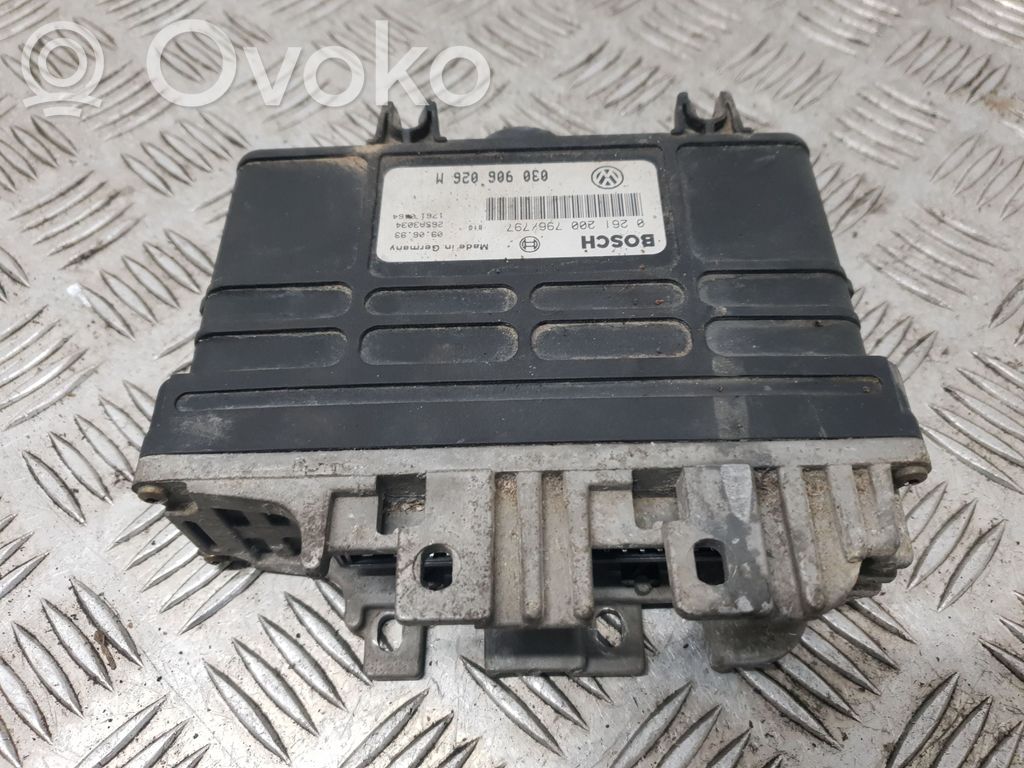 Volkswagen Polo III 6N 6N2 6NF Engine control unit/module 