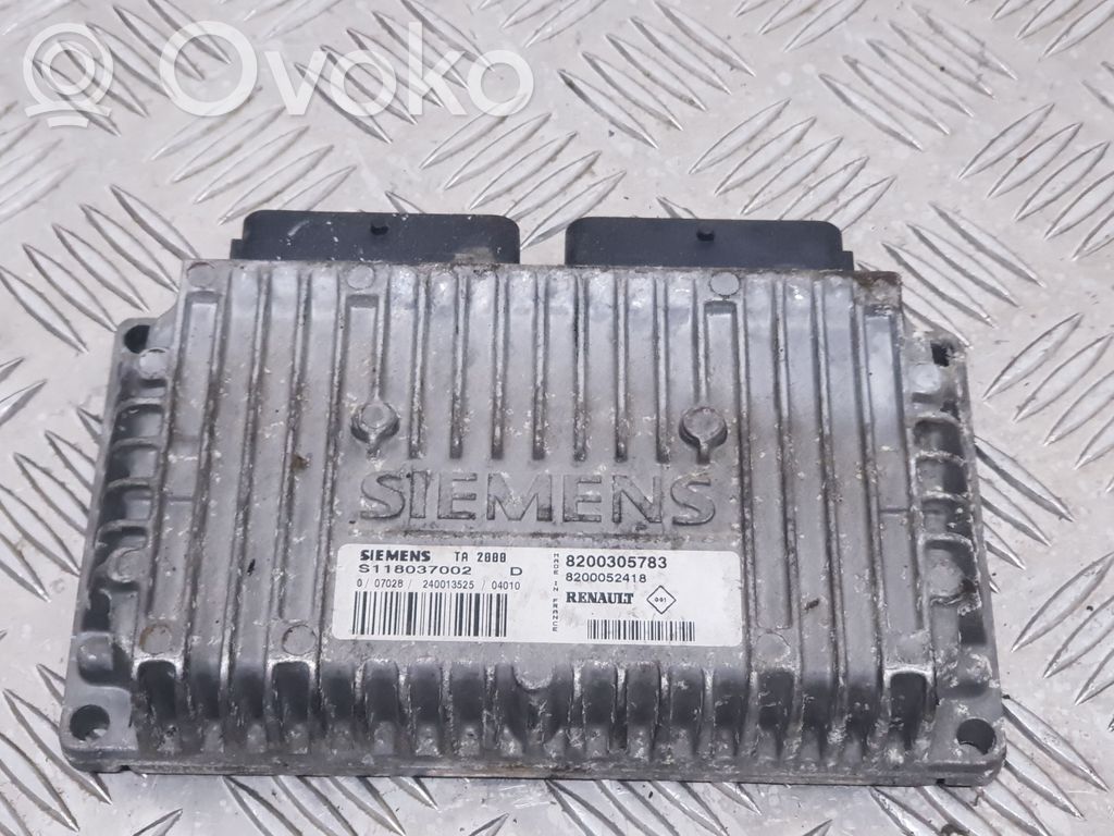 Renault Clio II Sterownik / Moduł skrzyni biegów 