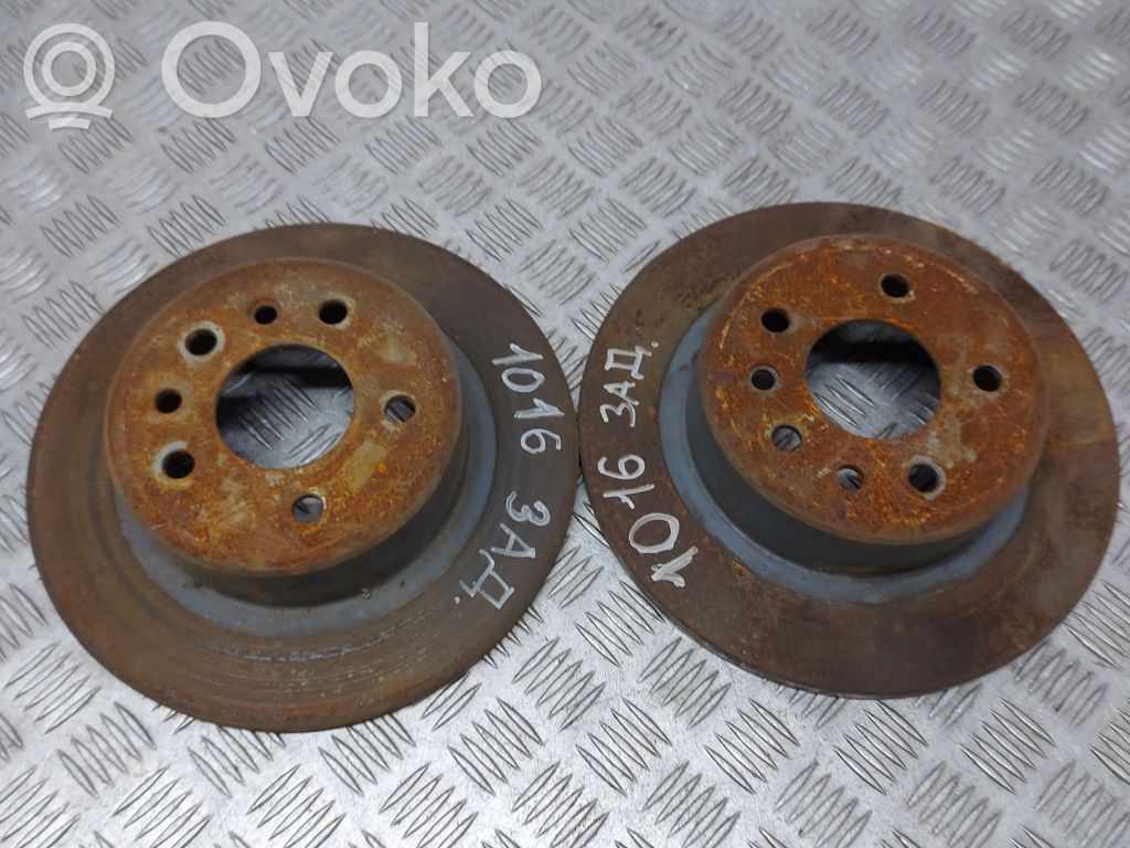 Rear brake disc
