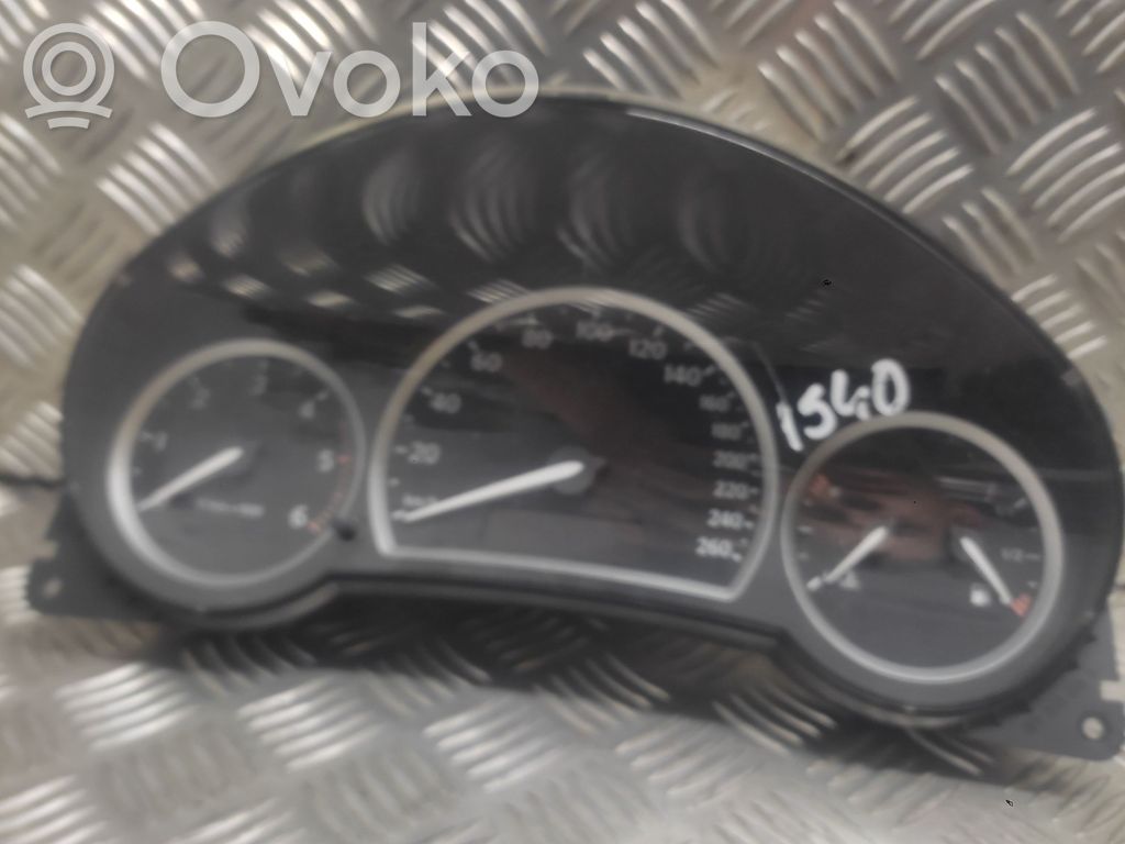 Speedometer (instrument cluster)   0263625215