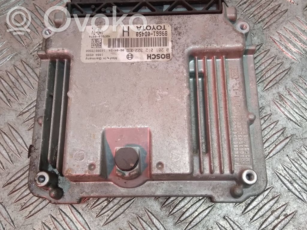 Toyota Yaris Sterownik / Moduł ECU 