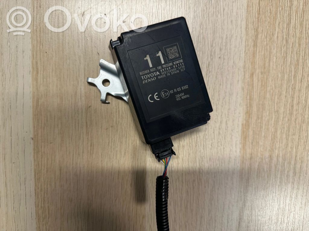 Toyota Auris E180 Tire pressure control unit 
