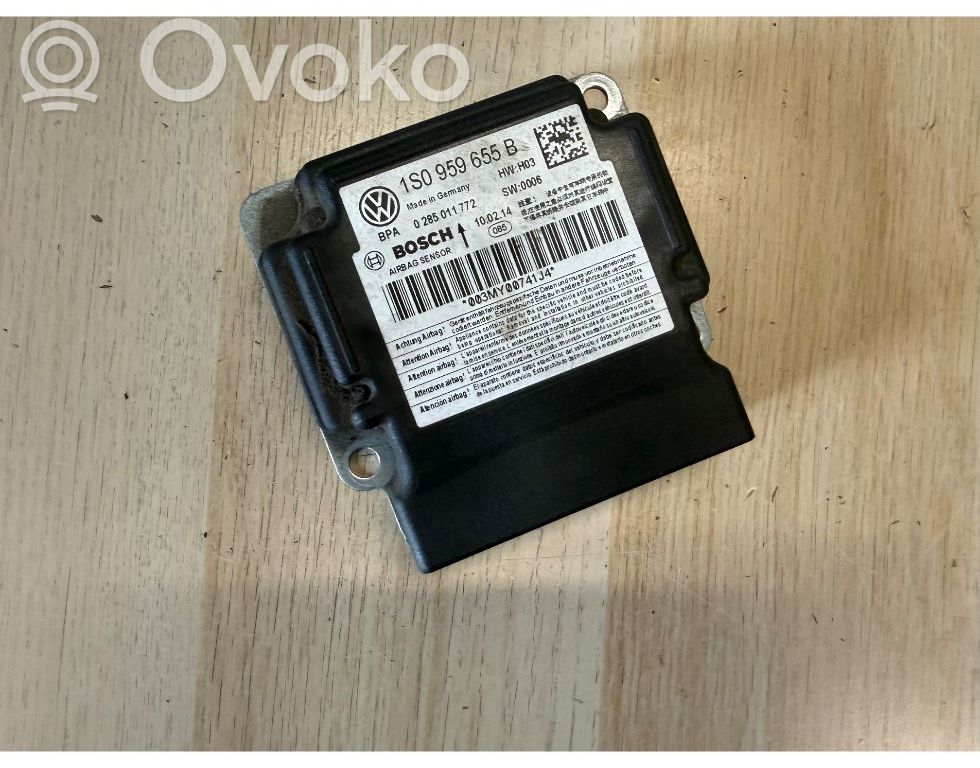 Volkswagen Up Airbag control unit/module 