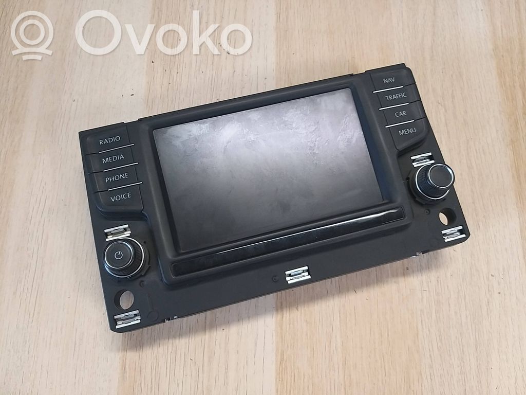 Volkswagen Polo V 6R Monitor / wyświetlacz / ekran 