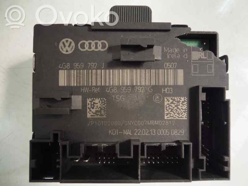 Módulo de confort/conveniencia   4G8959792J,4G8959792G