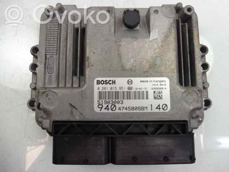 Engine control unit/module   51903003,0281015951,474580SBM