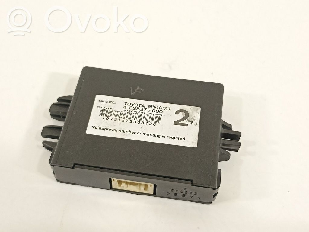 Toyota Yaris Unitate/modul comandă imobilizator 