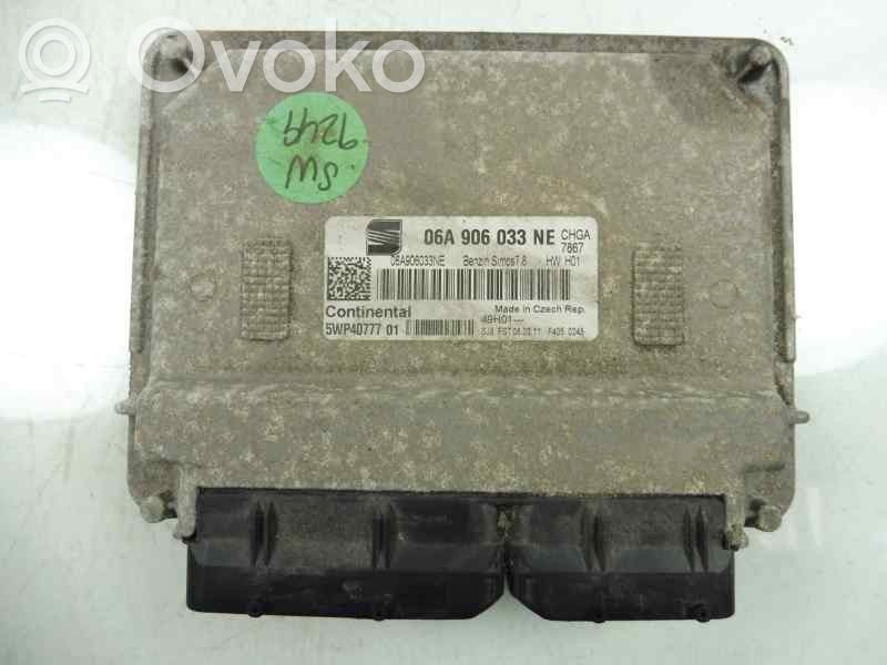 Engine control unit/module   06A906033NE,5WP40777