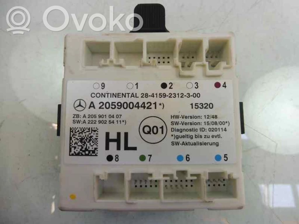 Mercedes-Benz CLK AMG A208 C208 Comfort/convenience module 