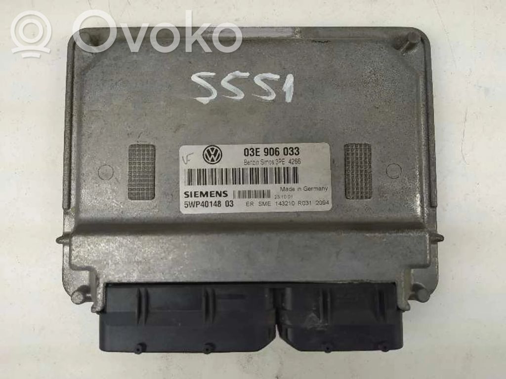 Volkswagen Polo Sterownik / Moduł ECU 