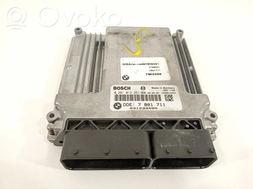 BMW X3 E83 Engine control unit/module 