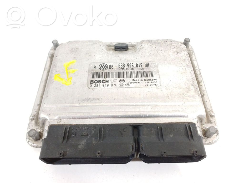 Volkswagen Golf SportWagen Engine control unit/module 