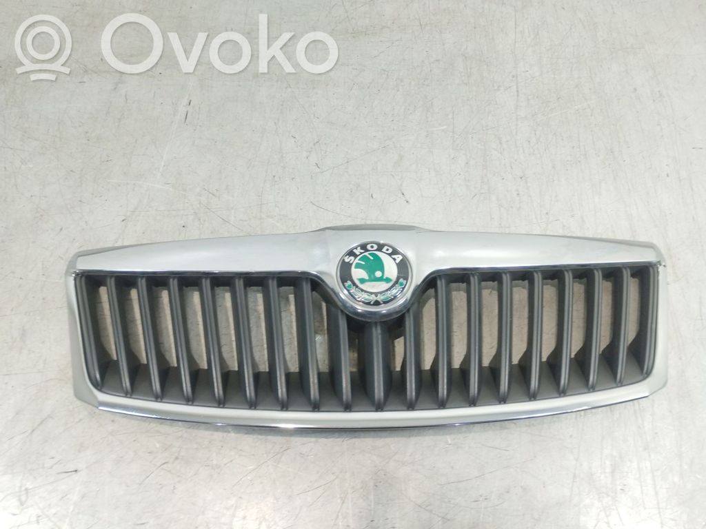 Skoda Octavia Mk2 (1Z) Atrapa chłodnicy / Grill 