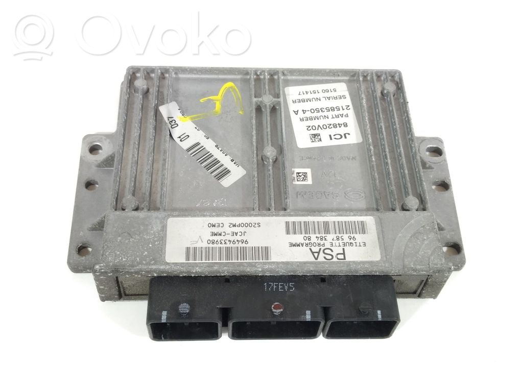 Peugeot 1007 Engine control unit/module 