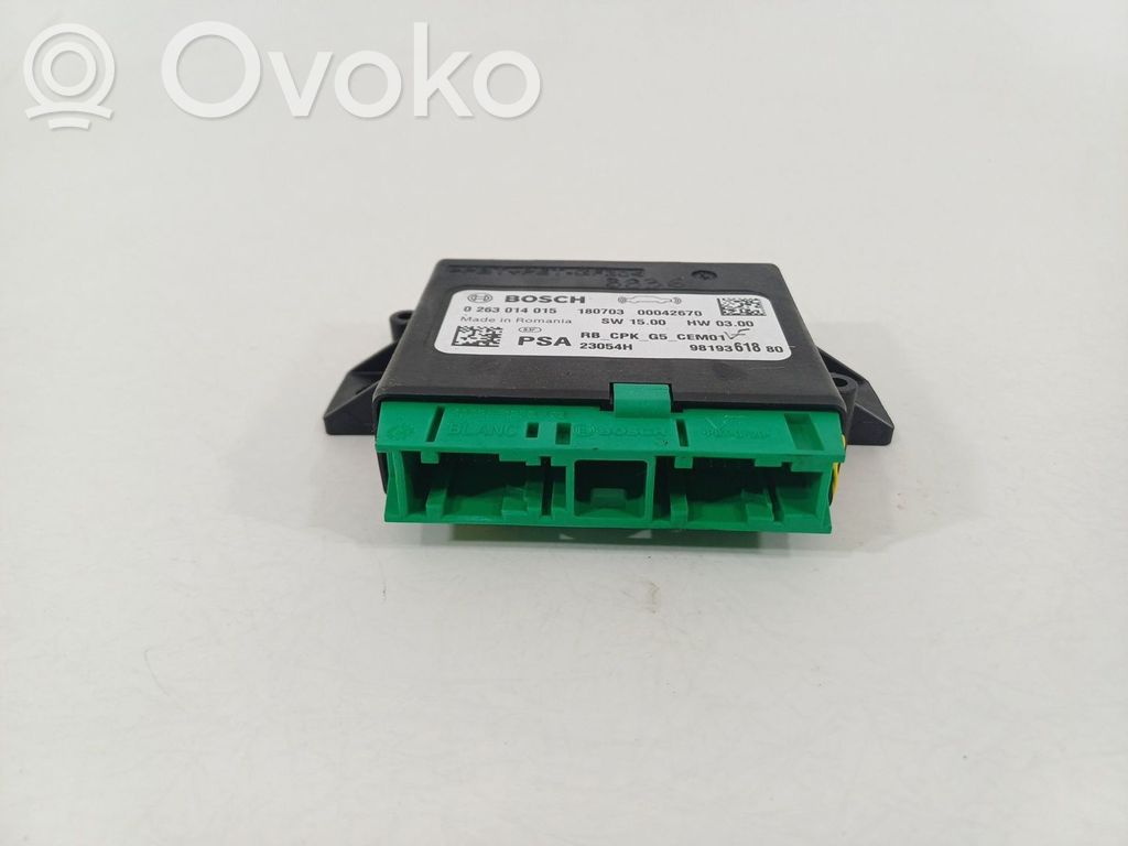Peugeot 208 I Alte unități/module de control 