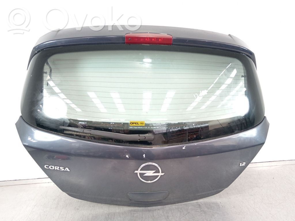 Opel Corsa D Puerta del maletero/compartimento de carga 
