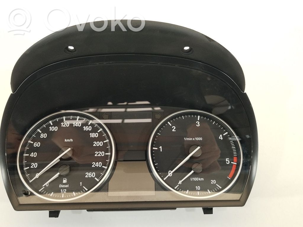 BMW 3 E90 E91 Speedometer (instrument cluster) 