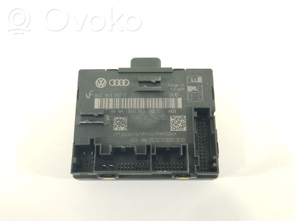 Module confort   8X0959792E