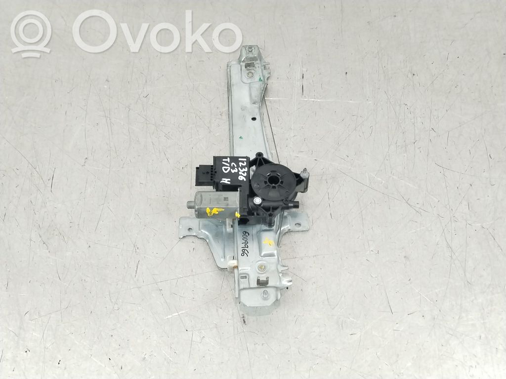Citroen C3 Regulador de puerta trasera con motor 